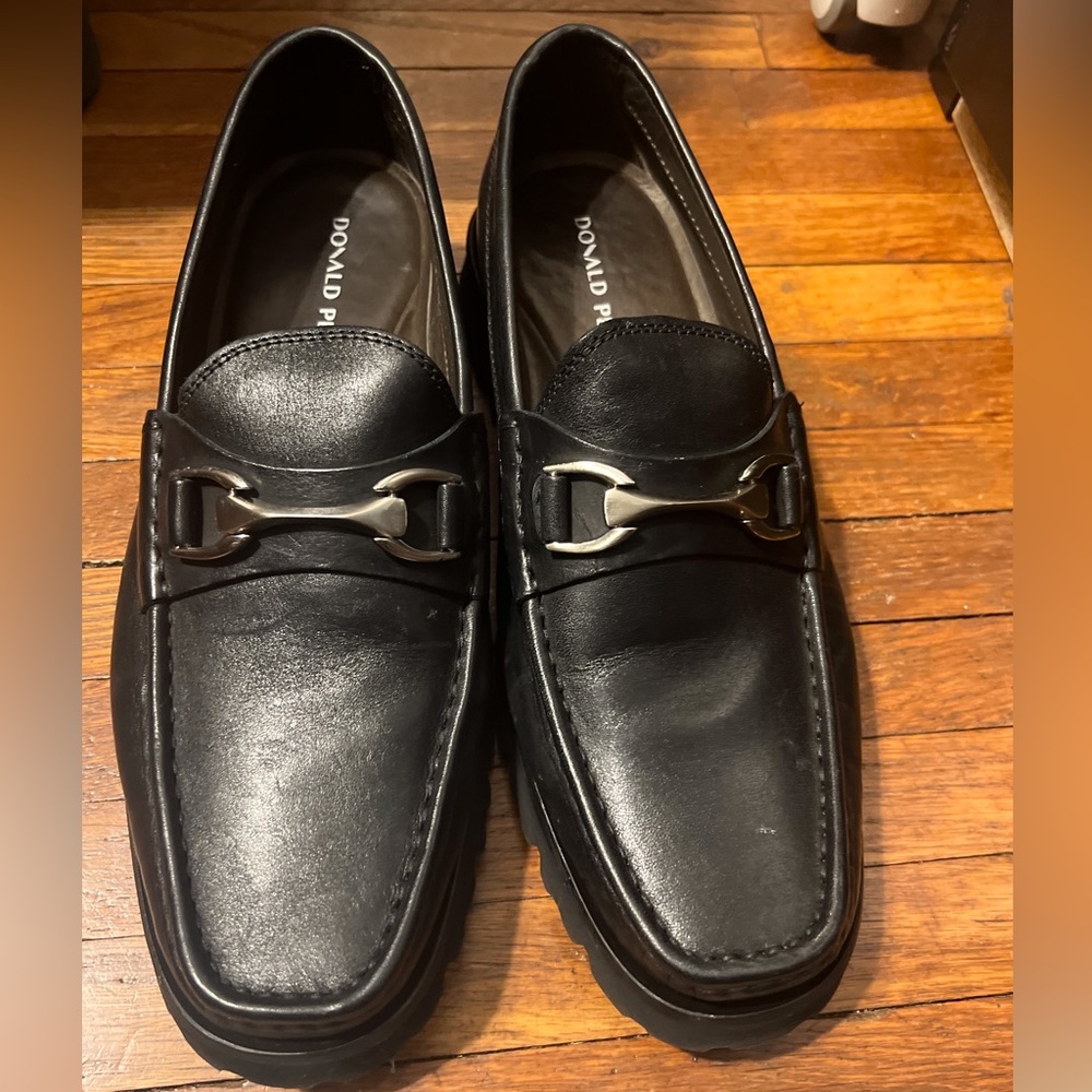 buckled loafers